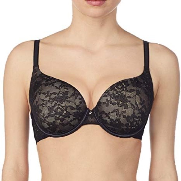 Le Mystere Other - Le Mystere Lace Perfection T-Shirt Bra, Natural Lift, Invisible Lace 36DD/E